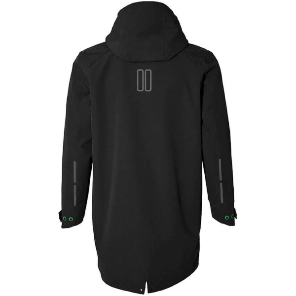 Basil REGENJAS BAS MOSSE PARKA HR ZW Jet Black - Afbeelding 3