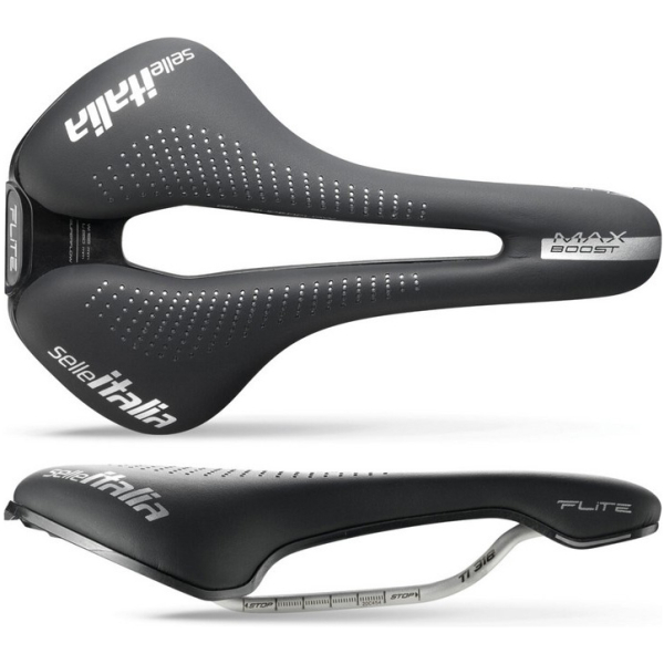 Selle Italia ZADEL SIT MAX FLITE BST GEL SUPERFLOW L3 ZW Zwart