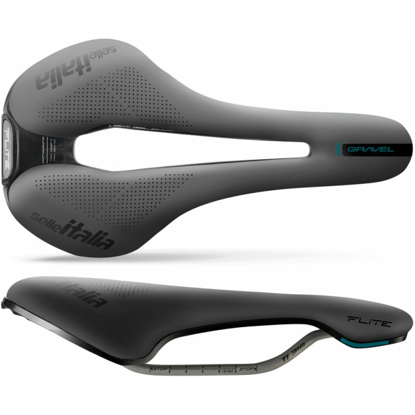 Selle Italia ZADEL SIT FLITE BST GRAVEL SUPERFLOW S3 ZW Zwart