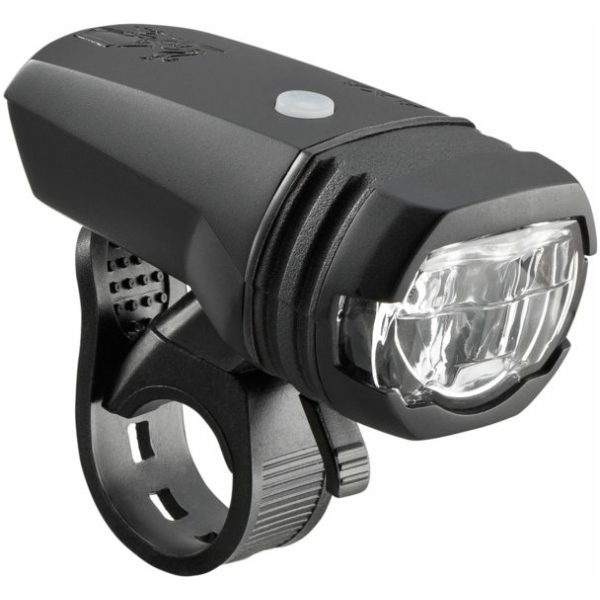 Axa KOPLAMP GREENLINE 50 USB ZW Zwart