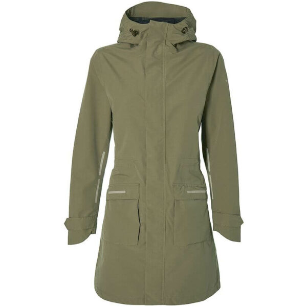 Basil REGENJAS BAS MOSSE PARKA DS GR Olive Green - Afbeelding 4