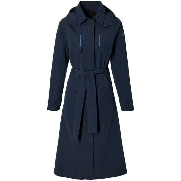 Basil REGENJAS BAS MOSSE TRENCHCOAT DS BL Night Blue