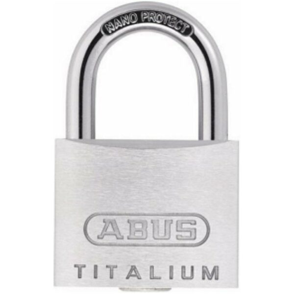 Abus SLOT HANG 64 TITALIUM 60MM ZI KRT Zilver