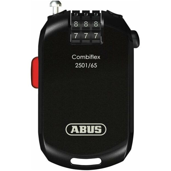 Abus SLOT KABEL COMBIFLEX 2501 CODE 65X1.6 ZW Black