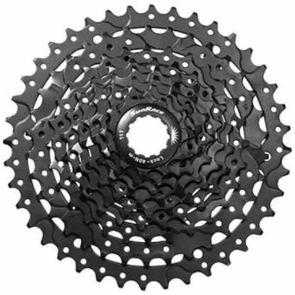 Sunrace Cassette 9v 11-40 hg imitatie Zwart