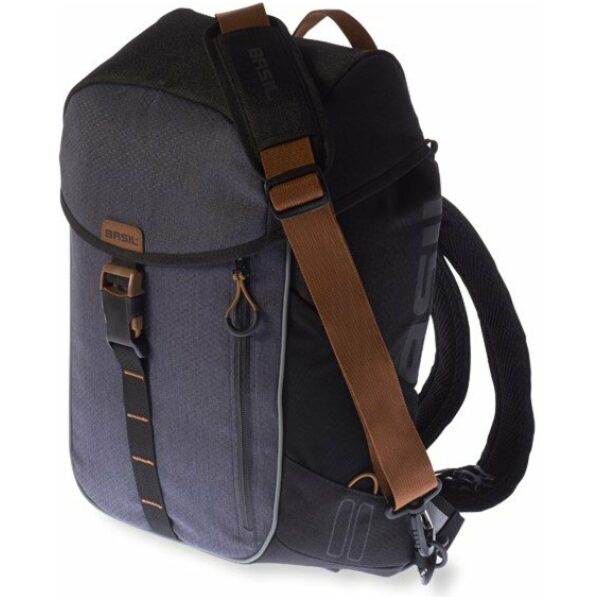 Basil RUGTAS BAS MILES DAYPACK ZW/GRY Black Slate